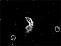 Cosmic trail 2 - asteroids game