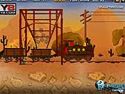 Train steam western - kiszállítós játék