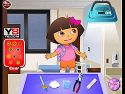 Dora the Explorer, at the doctor - doctor game